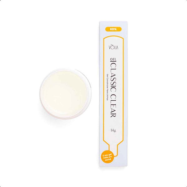 Gel Classic Clear – Sachê 14g - Vòlia
