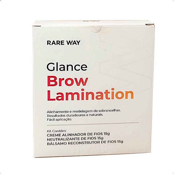 Kit Glance Brow Lamination Rare Way
