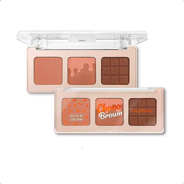 Paleta de Contorno Choco Brown City Girls
