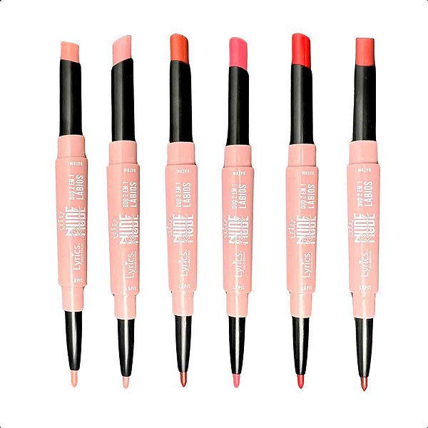 Batom Duo Matte Lyrics Coleção Royal Nude