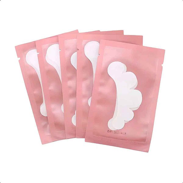Adesivo Protetor de Pálpebras (Pad em Gel) Nuvem para Extensão de Cílios Kit com 50un