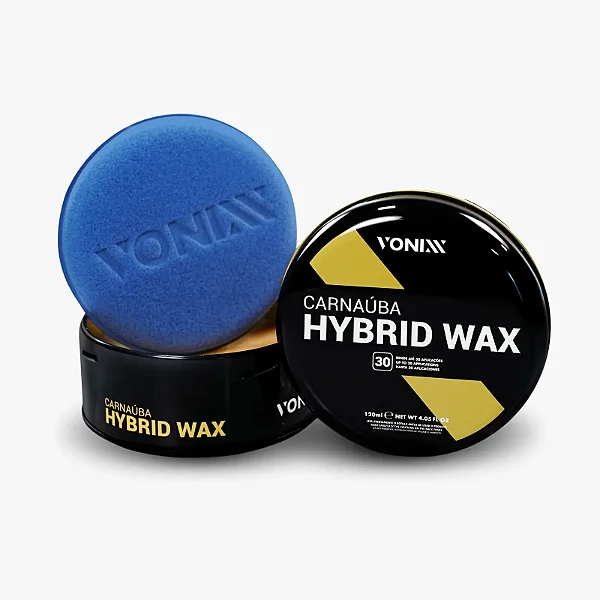 CERA CARNAUBA HYBRID WAX 120ML - Ponto M Pecas Automotivas - Vonixx