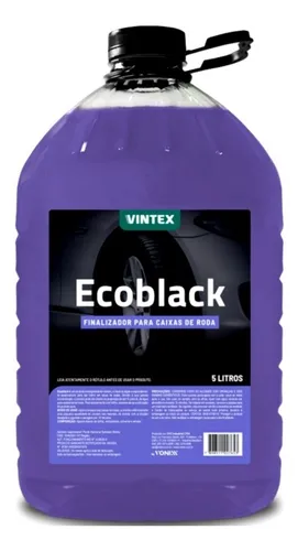 FINALIZADOR ECOBLACK 5 Litros - Finalizador Para Caixa De Rodas - Ponto M Pecas Automotivas - Vonixx