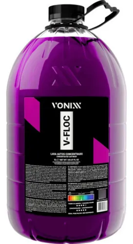 V-FLOC SHAMPOO LAVA AUTO 5 Litros - Ponto M Pecas Automotivas - Vonixx