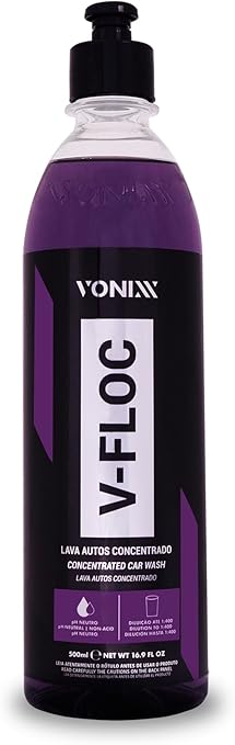 V-FLOC SHAMPOO LAVA AUTO 500ML - Ponto M Pecas Automotivas - Vonixx