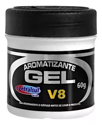 Aromatizante 60g GEL V8 - Ponto M Produtos Automotivos - Centralsul