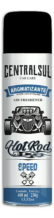 Aromatizante 400ML Hot Rod SPEED - Ponto M Produtos Automotivos - Centralsul