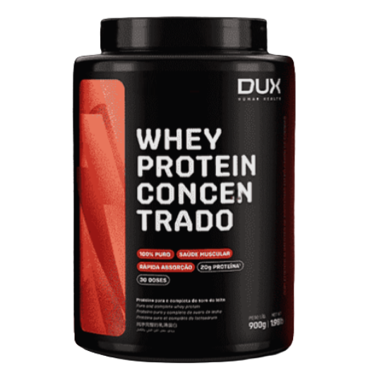 WHEY PROTEIN CONCENTRADO 900G - DUX NUTRITION