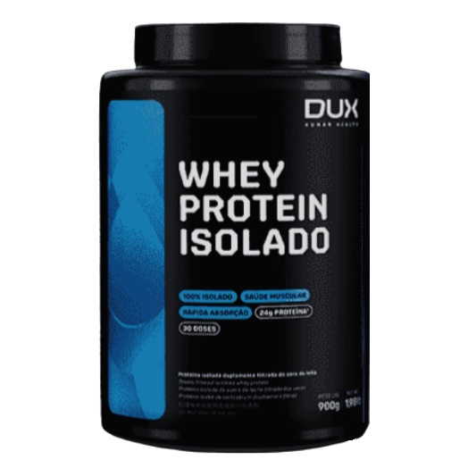 WHEY PROTEIN ISOLADO 900G - DUX NUTRITION