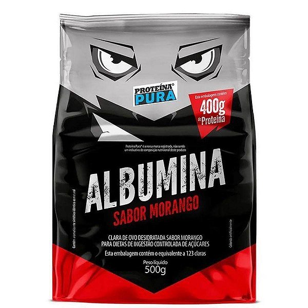 ALBUMINA 500G - PROTEÍNA PURA