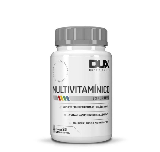 MULTIVITAMÍNICO ESPORTIVO 30 CÁPSULAS - DUX NUTRITION