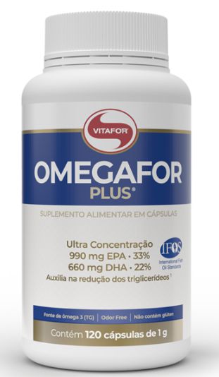 OMEGAFOR PLUS 120 CÁPSULAS - VITAFOR