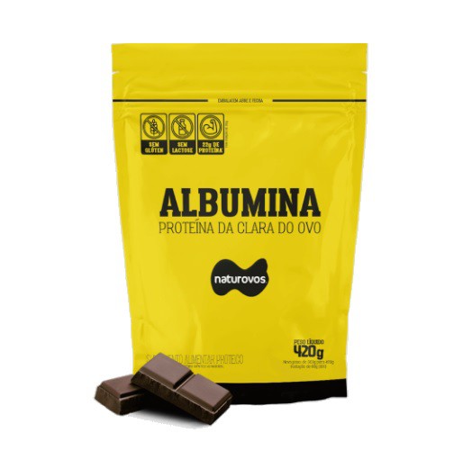 ALBUMINA 420G - NATUROVOS