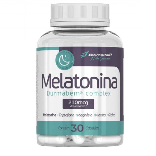 MELATONINA 30 CÁPSULAS - BODY ACTION