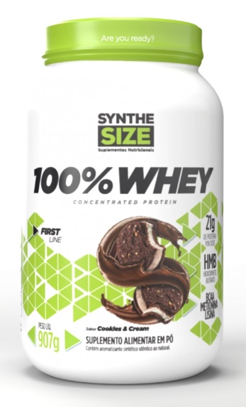 100% WHEY 907G - SYNTHE SIZE