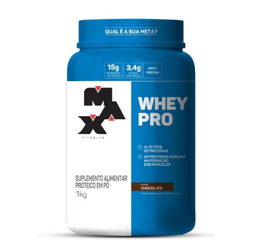 WHEY PRO 1KG - MAX TITANIUM