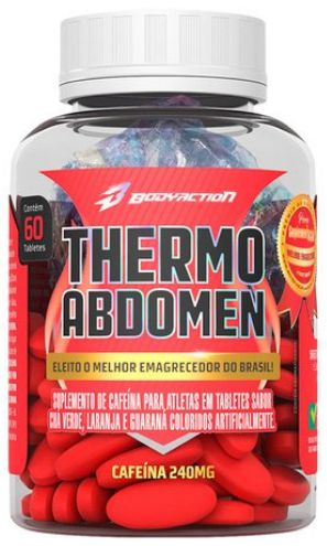 THERMO ABDOMEN 60 TABLETES - BODY ACTION