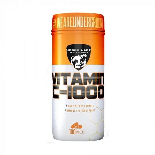 VITAMINA C 1000MG 100 TABLETES - UNDER LABZ
