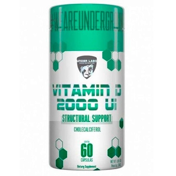 VITAMIN D 2000 UI 60 CÁPSULAS - UNDER LABZ