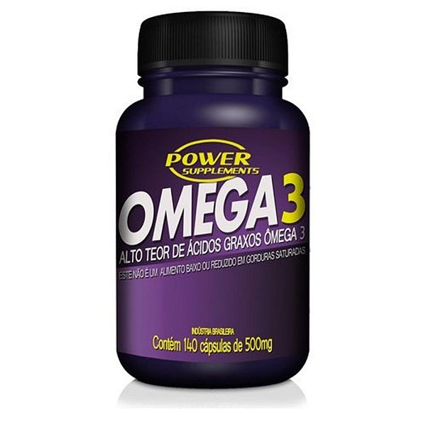 ÔMEGA 3 140 CÁPSULAS - POWER SUPPLEMENTS