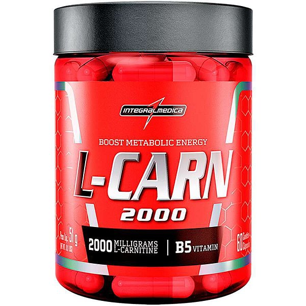 L-CARN 2000 60 CÁPSULAS - INTEGRALMÉDICA