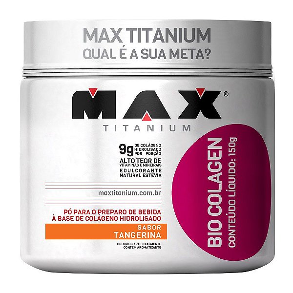 BIO COLAGEN 150G - TANGERINA - MAX TITANIUM