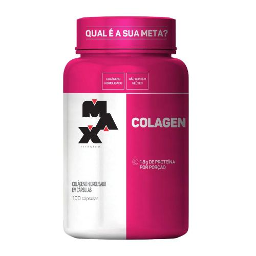 COLAGEN 100 CÁPSULAS - MAX TITANIUM