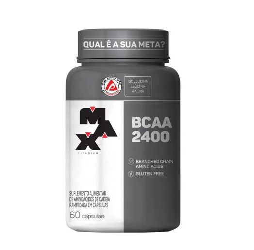 BCAA 2400 60 CÁPSULAS - MAX TITANIUM