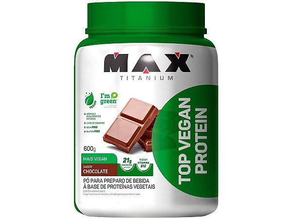 TOP VEGAN PROTEIN 600G - MAX TITANIUM