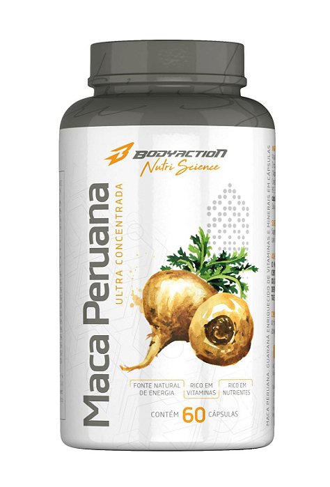 MACA PERUANA 60 CÁPSULAS - BODY ACTION