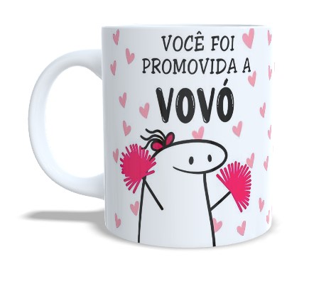 Caneca promovida a Vovó