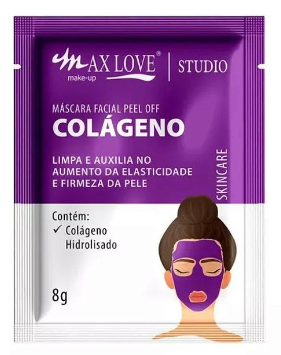 Máscara Facial Colágeno - Max Love