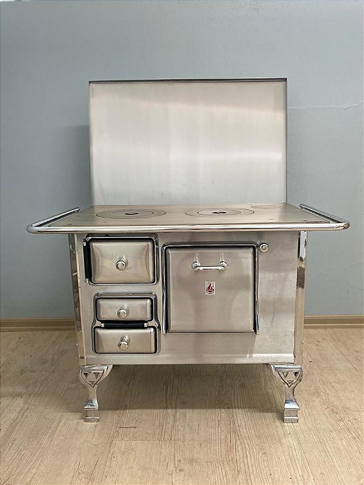 Fogão a Lenha Aço Inox Nº 2 com Tampa