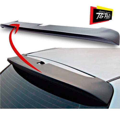 AEROFÓLIO PS TG-FLEX FOX 04/09 S/ LEDS 2 E 4 P PRETO ACETINAD