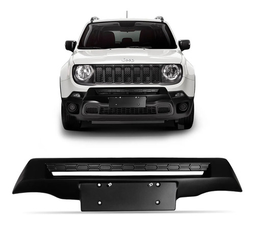 BUMPER PP DIANTEIRO JEEP RENEGADE DIESEL 15/21 FLEX 19/21 PT