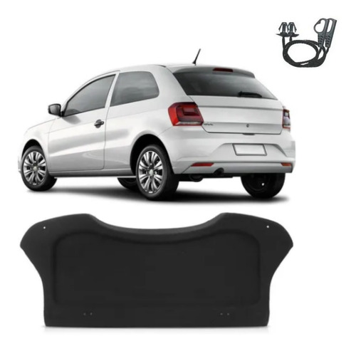 Tampão GOL G5/G8 2008/2020  (CINZA) - S/Cinto de Segurança Central