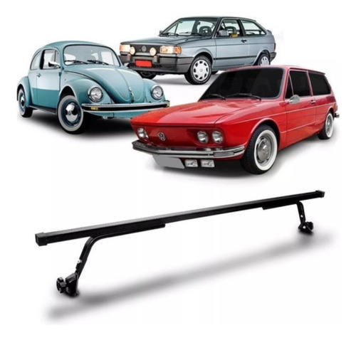 Rack De Teto Bagageiro Carros C/ Calha Universal