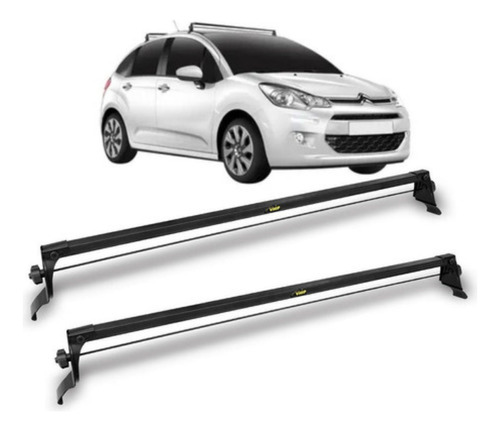 Rack De Teto Bagageiro Citroen C3 Ano 13/21