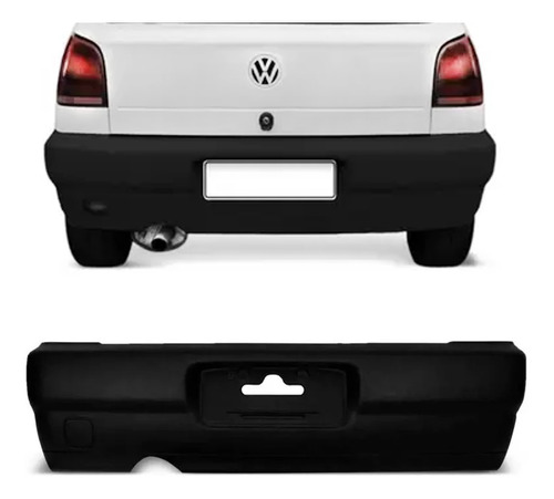 P/choque Plast GOL  1987 / 1996 TRASEIRO PRETO Texturizado