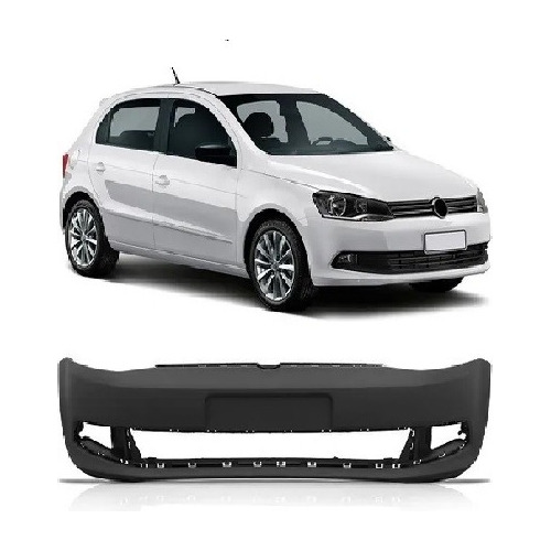 P/choque Plast GOL G VI (6) / VOYAGE G VI (6) 2012 / 2016 DIANTEIRO PRETO LISO