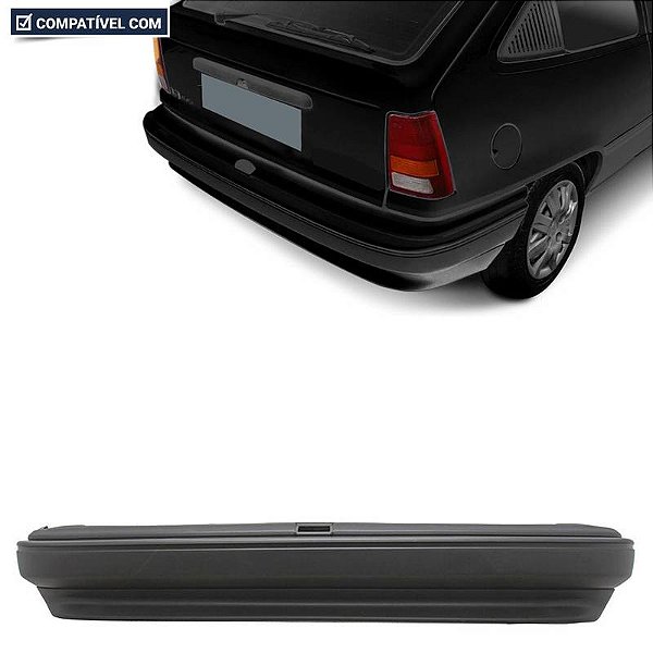 P/choque Plast KADETT SL/SLE / TURIM 1988 / 1995 TRASEIRO CINZA CLARO Texturizado C/ FRISO e espuma