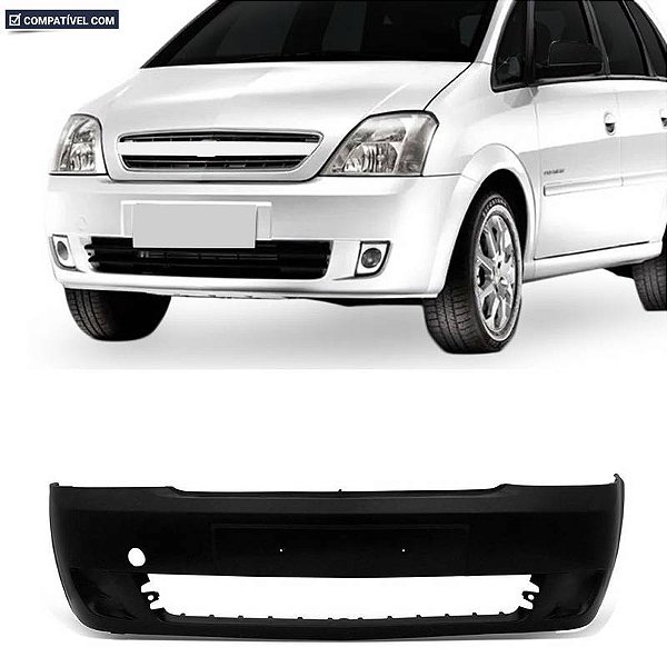 P/choque Plast MERIVA  2002 / 2012 TRASEIRO PRETO LISO