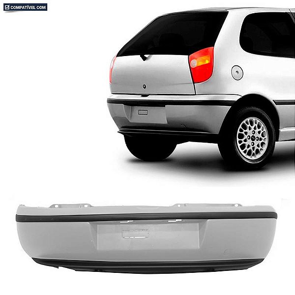 P/choque Plast PALIO  1996 / 2000 TRASEIRO PRIMER