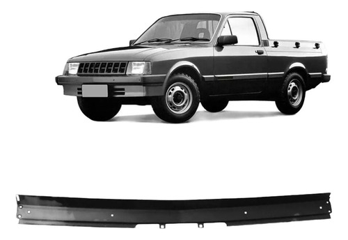 P/choque Aço CHEVY 500 1983 / 1995 DIANTEIRA PRETA