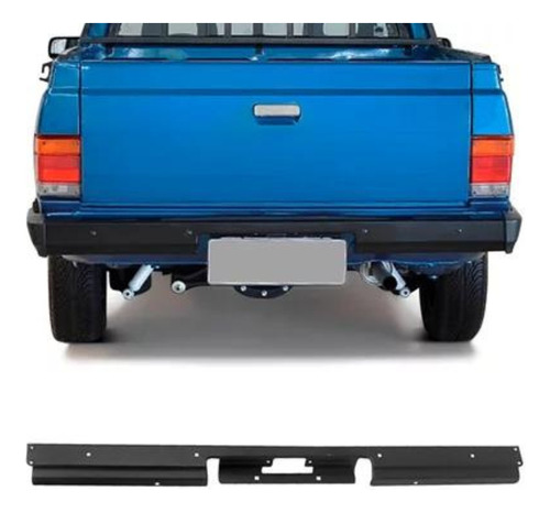 P/choque Aço CHEVY 500 1983 / 1995 TRASEIRA PRETA