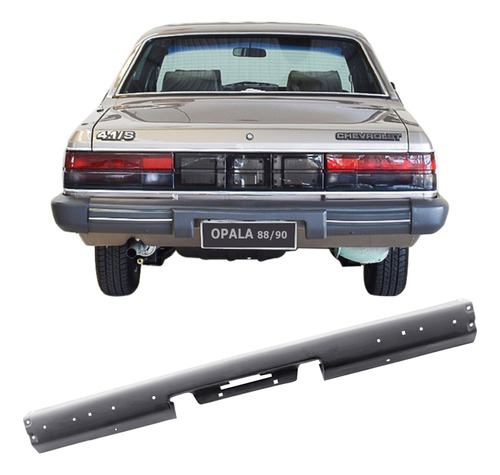 P/choque Aço OPALA / DIPLOMATA 1988 / 1990 TRASEIRA CINZA S/FURO