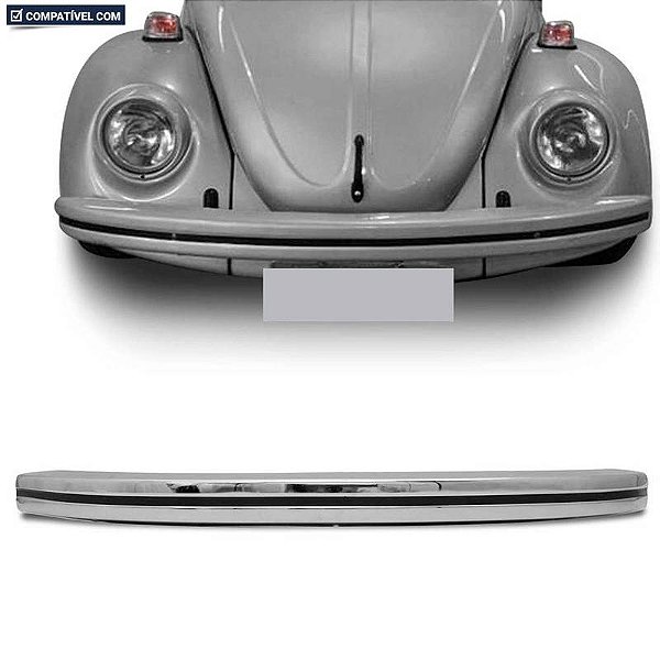 Lamina Colecionador FUSCA SEDAN MEXICANO 1968 / 1973 DIANTEIRO CROMADO Estreito