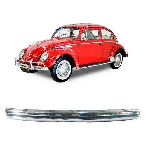 Lamina Colecionador FUSCA SEDAN AMERICANO 1968 / 1973 DIANTEIRA CROMADO Americano