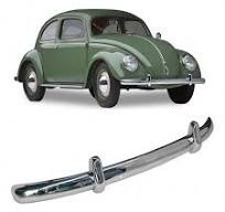 Lamina Colecionador GARRA DO FUSCA SEDAN EUROPEU 1960 / 1970 DIANT. / TRAS. CROMADO Europeu