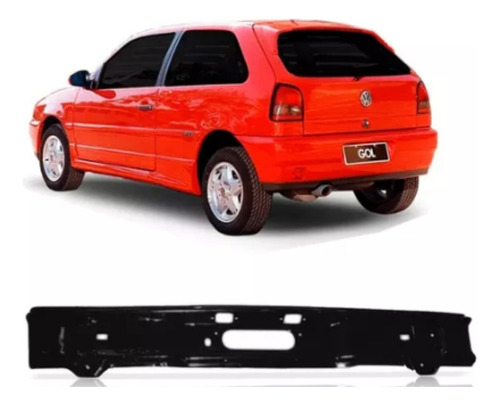 Alma Aço Parachoque Traseiro Gol Bola 95 96 97 98 99